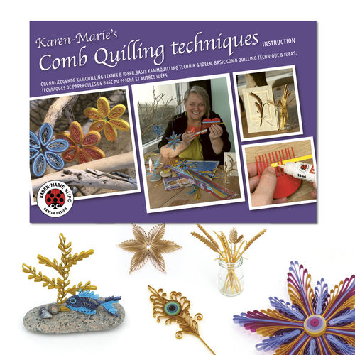 Heft Anleitung Comb-Quilling-System